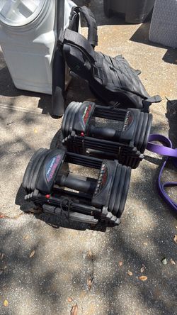 Adjustable dumbbells