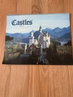 1989 Castle Calendar NOS