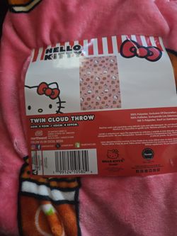 Hello Kitty TWIN THROW BLANKET