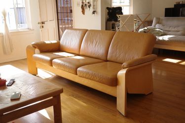 Ekorness Stressless Couch Danish Mid Century Modern