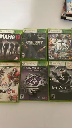 Xbox 360 game lot individual ask for price