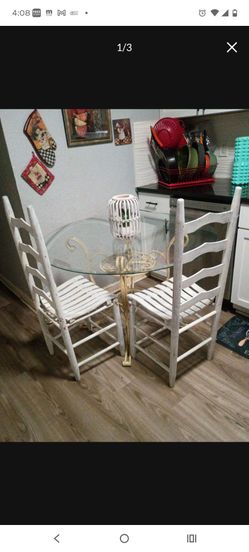 Table and chairs