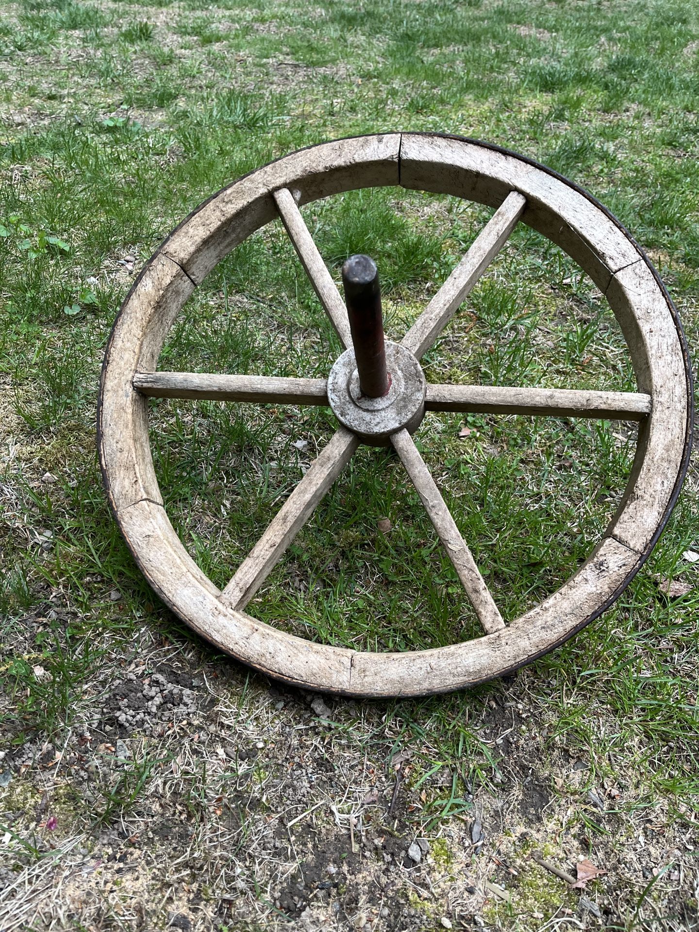 Old Wheelbarrow Front Wheel
