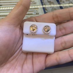 10K DIAMOND EARRINGS