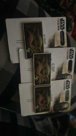 Grogu mandalorian pins from Disneyland