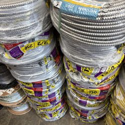 New MC Metal Clad Cable 12/2 250ft $200  Each One 
