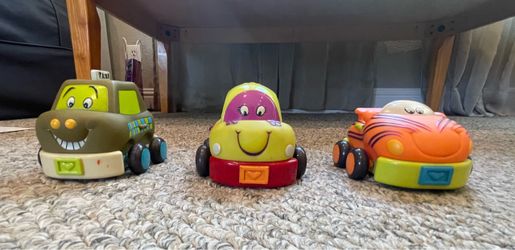 Three Pull-Back Cars