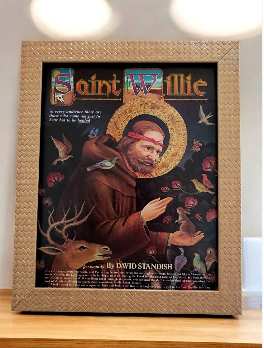 8x10 Framed Original "Saint Willie" Print