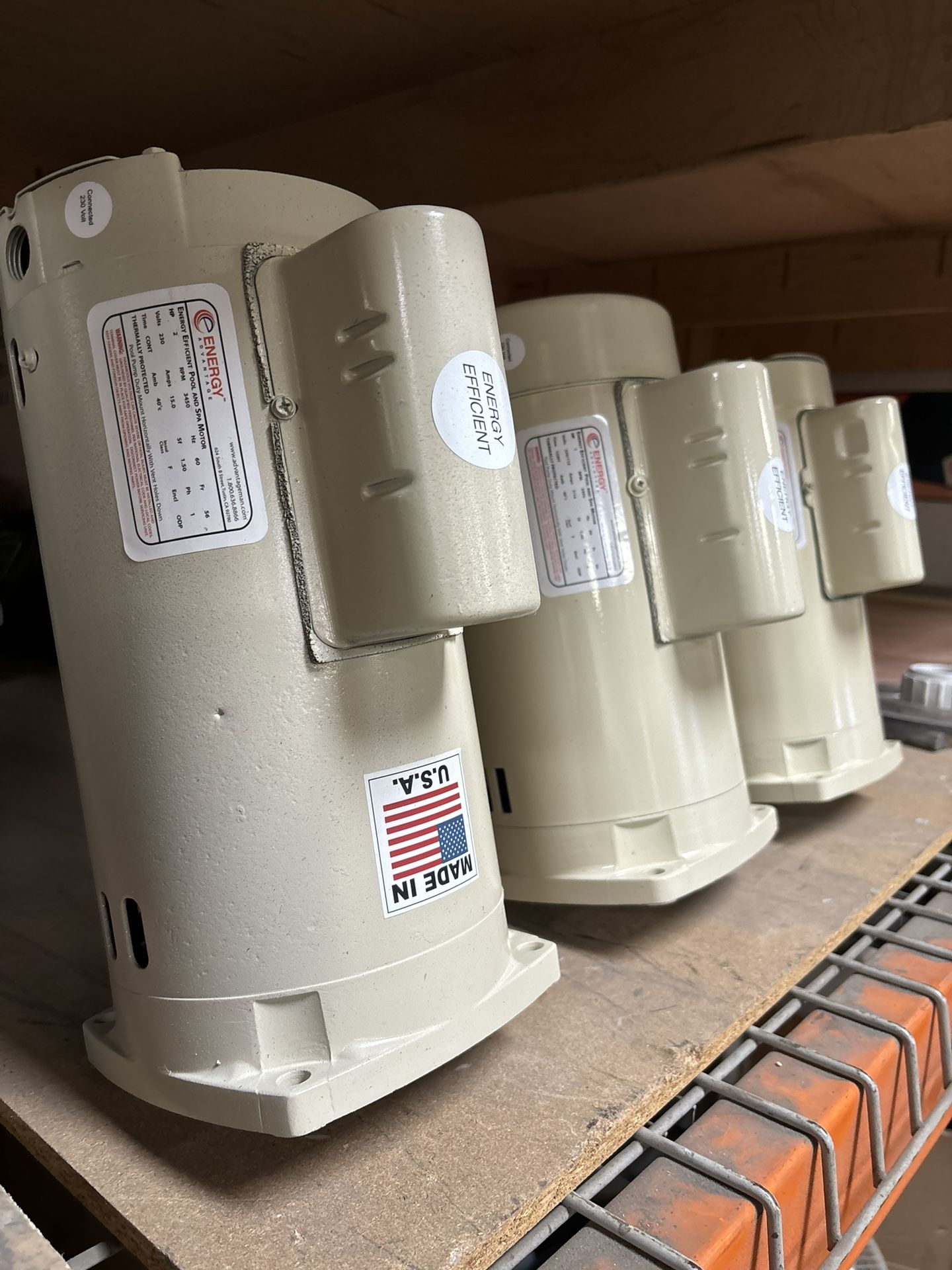 Remanufactured Inground Pool Motors 56Y & 56J