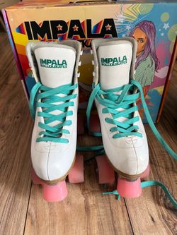 IMPALA Rollerskates White Rollerskates Size 7