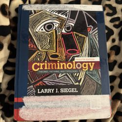 Criminology - Twelfth Edition 