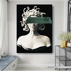 Two Pieces Medusa Canvas Art Decor