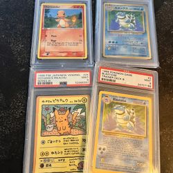 Graded Pokémon Cards 