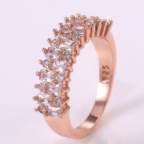 "Fashion Beautiful Gems Full Around Zircon Eternity Rings for Women, PD162-9
 .