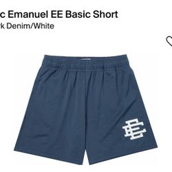 Eric Emanuel Blue Basic Shorts Medium