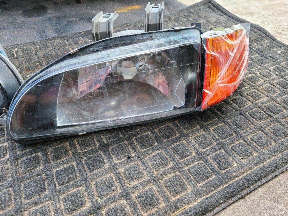 Honda civic headlights