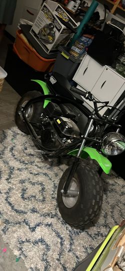 Green mini bike