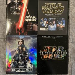 Star Wars Blu Ray collection