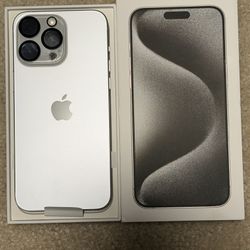 Unlocked iPhone 15 Pro Max 256GB Like New No Scratches  