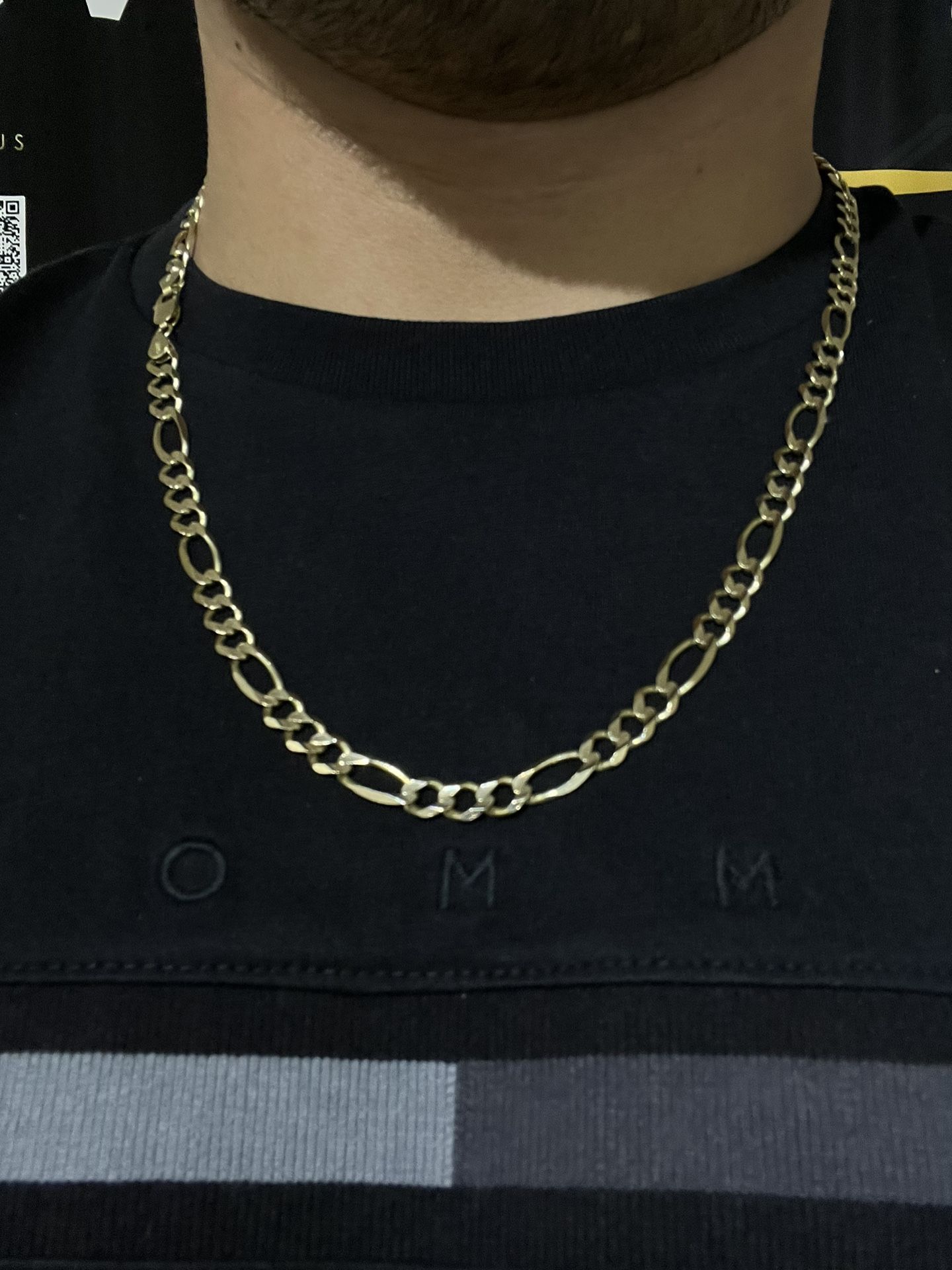14k Gold Figaro Chain