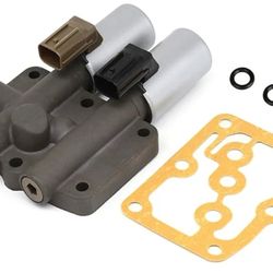 Transmission Dual Linear Shift Solenoidwith Gasket -Replaces Part # - 28250-P6H-024 Compatible with Honda Acura Accord Odyssey Pilot Prelude