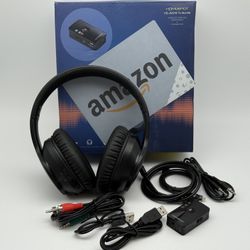 HomeSpot Wireless Over-Ear Headphones Transmitter Set (11)