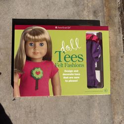 American Girl Doll Tees Felt Fashions – Design & Decorate Kit
