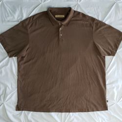 TOMMY BAHAMA Men's SS Polo Shirt (XXL) Brown 
