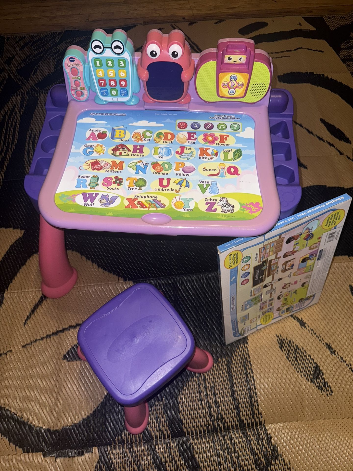 Vetch Learning Table (used) Plus 4 Pages (new )