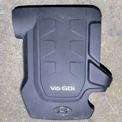 15 16 HYUNDAI GENESIS Sedan 3.8L Engine Plastic Shield Cover OEM