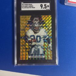 Barry Sanders Beautiful Card Graded