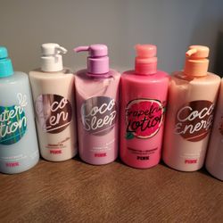 New 14 Oz Pump VSPINK Lotions, Each