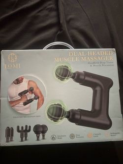 Dual-Headed Muscle Massager