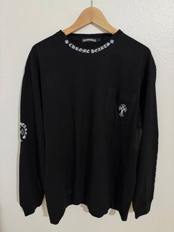 CHROME HEARTS CROSS BLACK LONG-SLEEVE T-SHIRT NEW COLLECTION