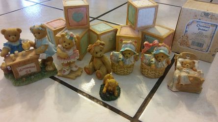 Cherished Teddies Bear ceramic Colection