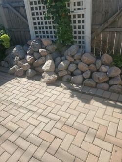 Lot Of Boulders Rock