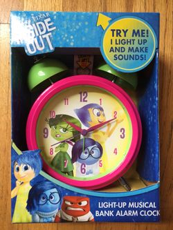 Light-up Musical Bank Alarm Clock