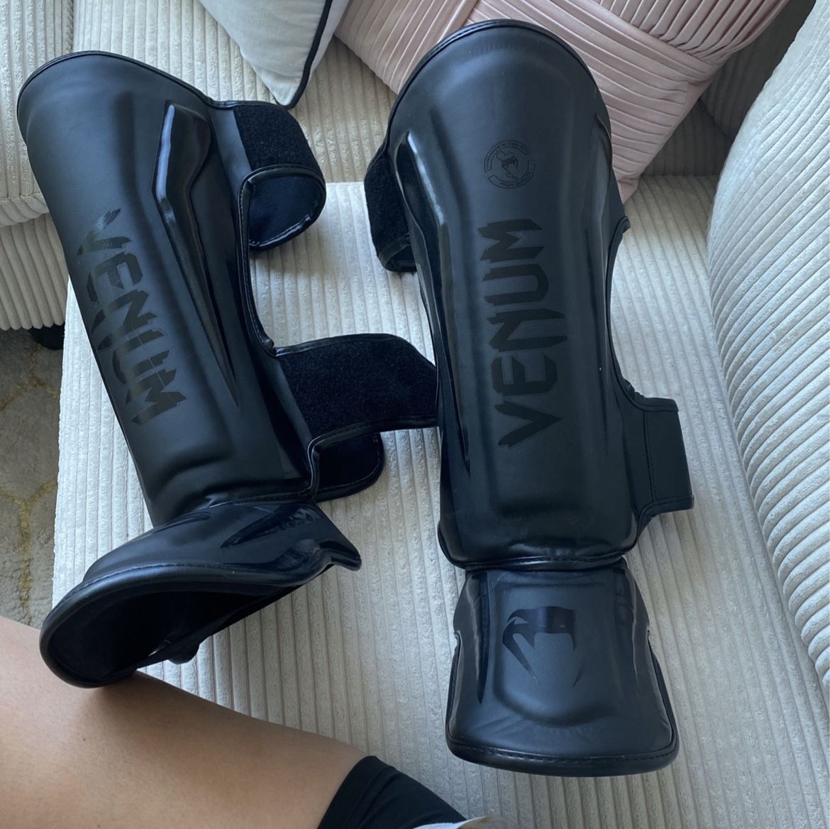 Brand New Venum Elite Shin Guards
