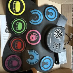 Electronic Drum Set Like NEW 