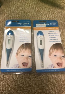 Easy touch thermometer