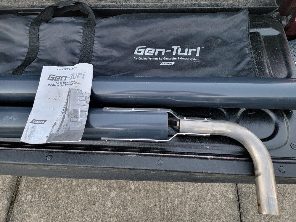Gen-Turi RV Generator Exhaust