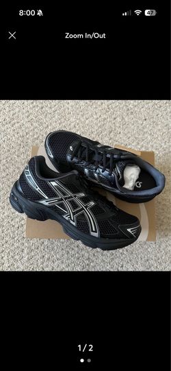 Asics 1130 Black Pure Silver