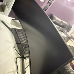 Samsung - CHG9 Series C49HG90DMN 49" HDR LED Curved FHD