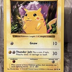 Pokémon Pikachu “RED CHEEKS” Graded At CGC-8.5
