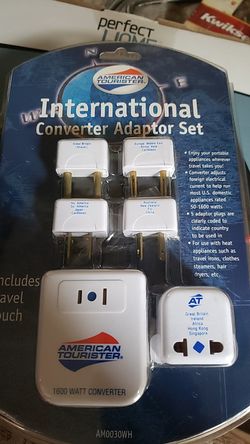 INTERNATIONAL CONVERTER ADAPTOR SET