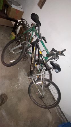 3 bikes for sale trek mongoose and Bridgestone