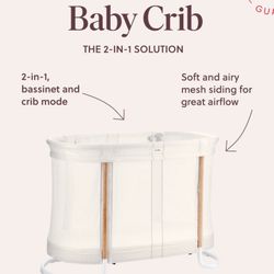 Used Good Condition Baby Bjorn Crib And Bassinet And Playpen All In One 