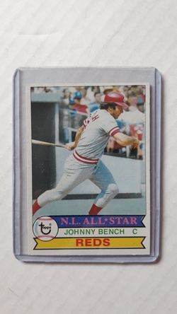 1979 Topps Johnny Bench.