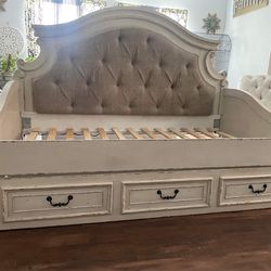 Ashley Furniture Bed With Under storage 