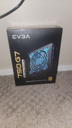 NEW EVGA SuperNOVA 750 G7, 80 Plus Gold 750W Computer PSU Power Supply